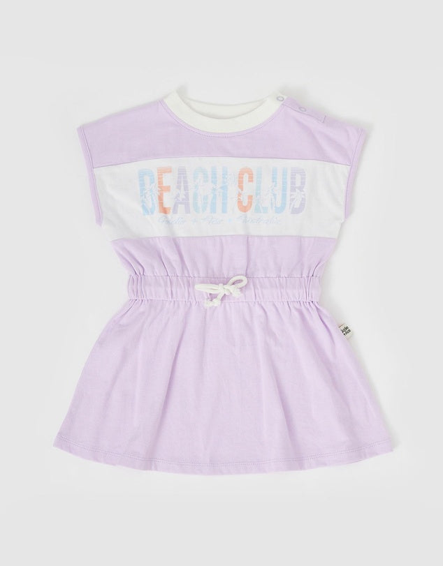 GOLDIE + ACE - Palm Beach Club Tie Dress in Lilac