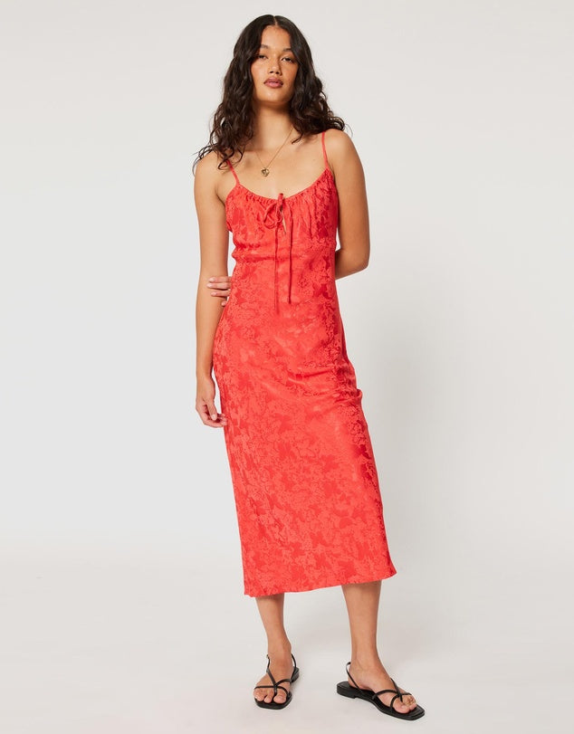 ROLLAS - Georgie Dress in Cherry