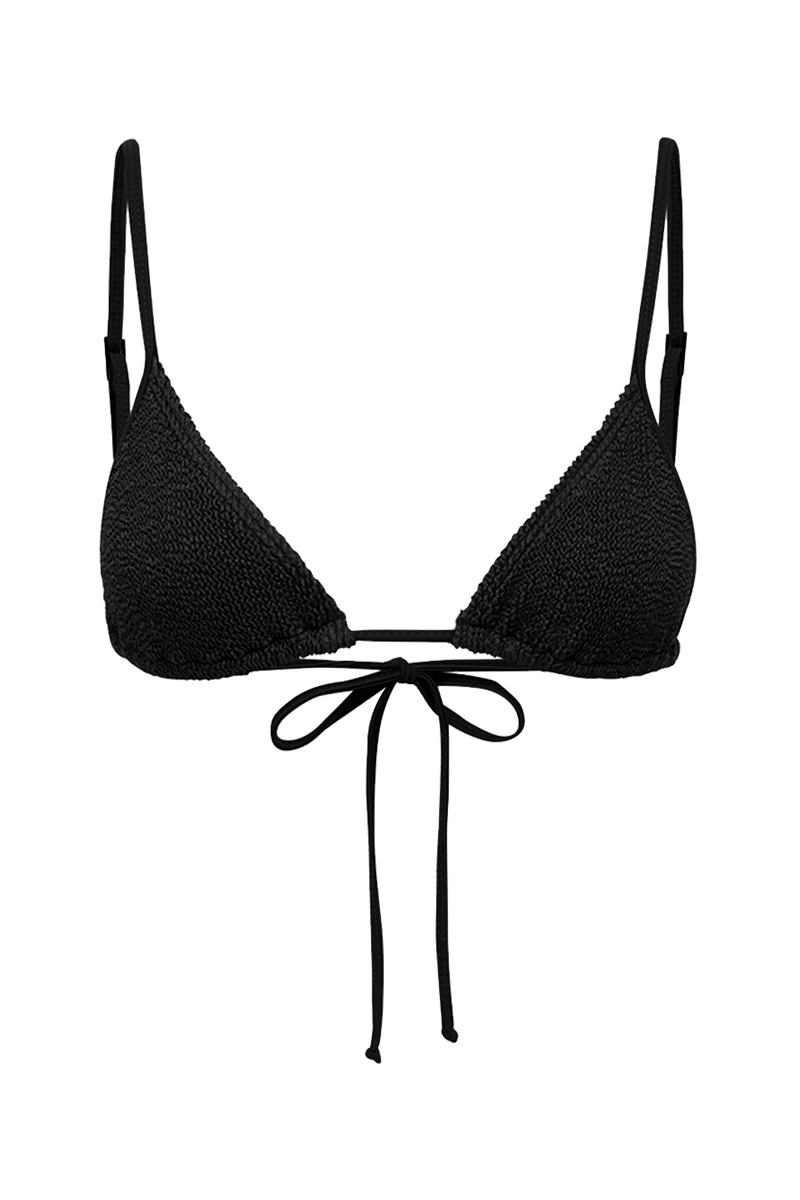 BOND-EYE SWIM AUSTRALIA -  Luana Triangl in Black Eco