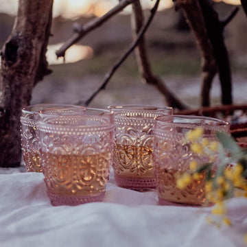 Wandering Folk - Set of Tumblers in Primrose