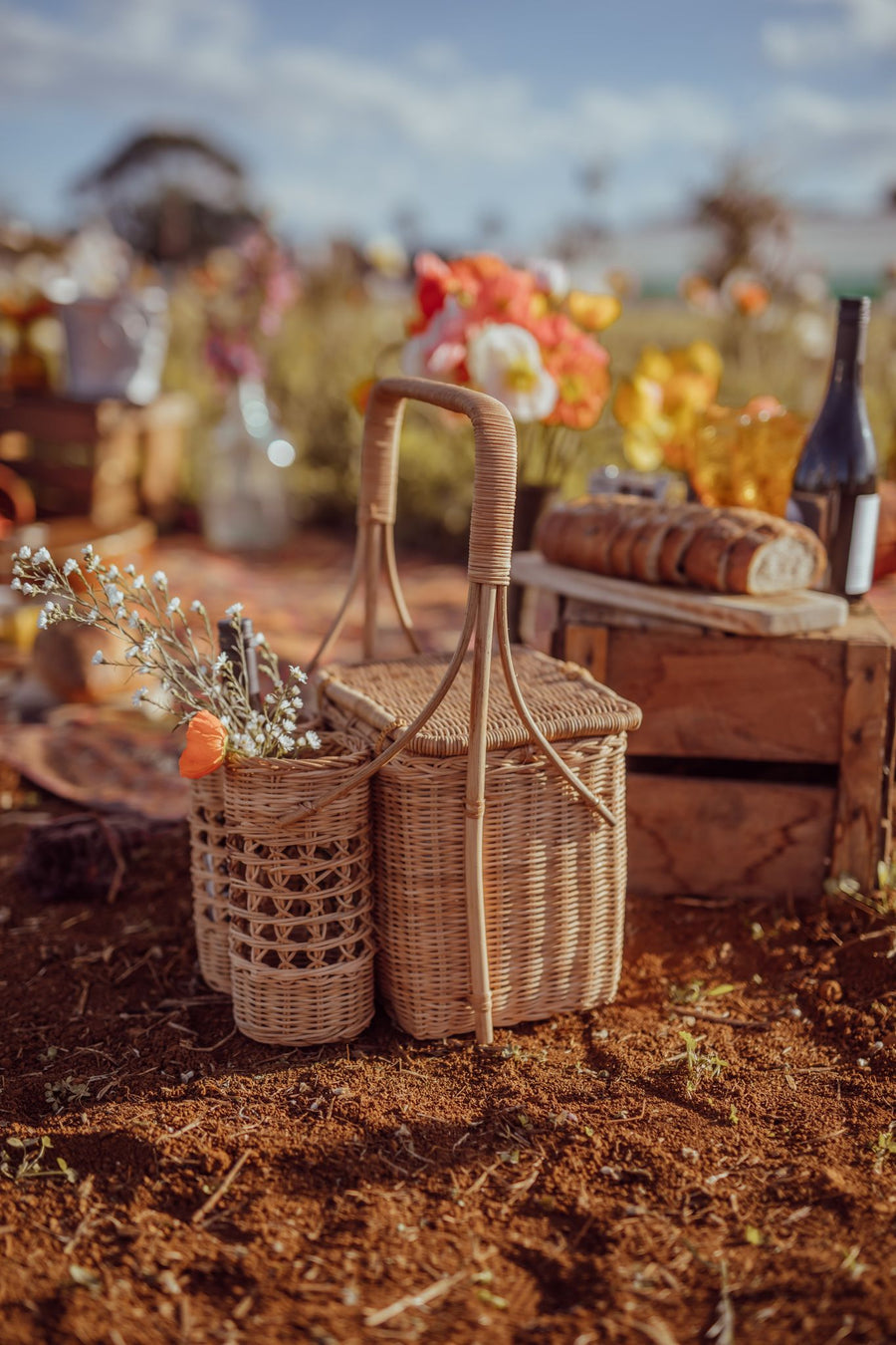 Wandering Folk - Lovers Picnic Basket