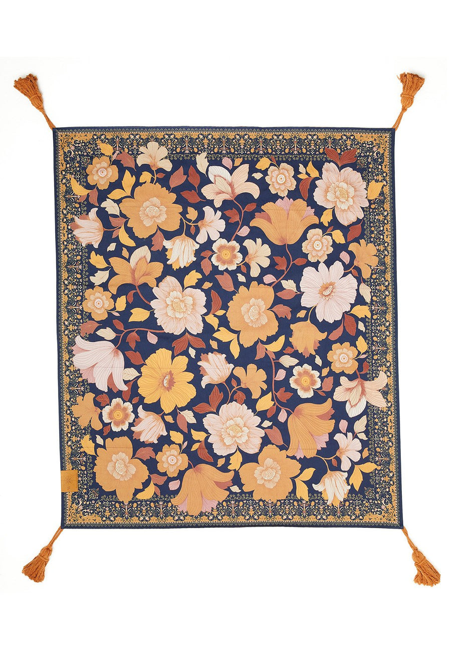 Wandering Folk - Grande Fleur Nightshade Picnic Rug