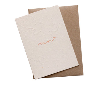 Hello Petal - Mum Plantable Card