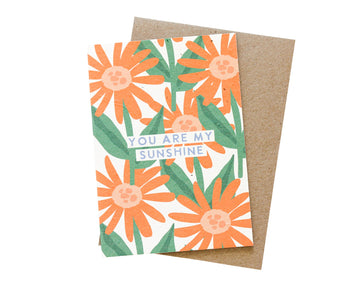 Hello Petal - You Are My Sunshine Plantable Card