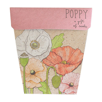 SOW N SOW - POPPY GIFT OF SEEDS