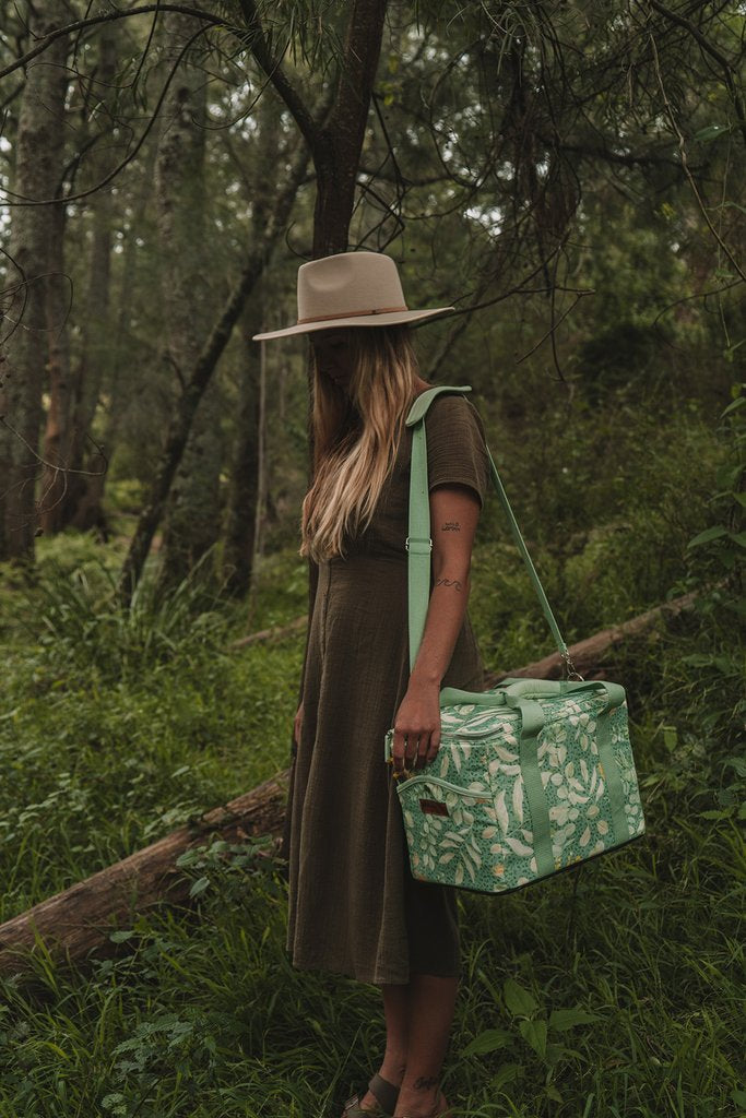 WANDERING FOLK - COOLER BAG // SAGE