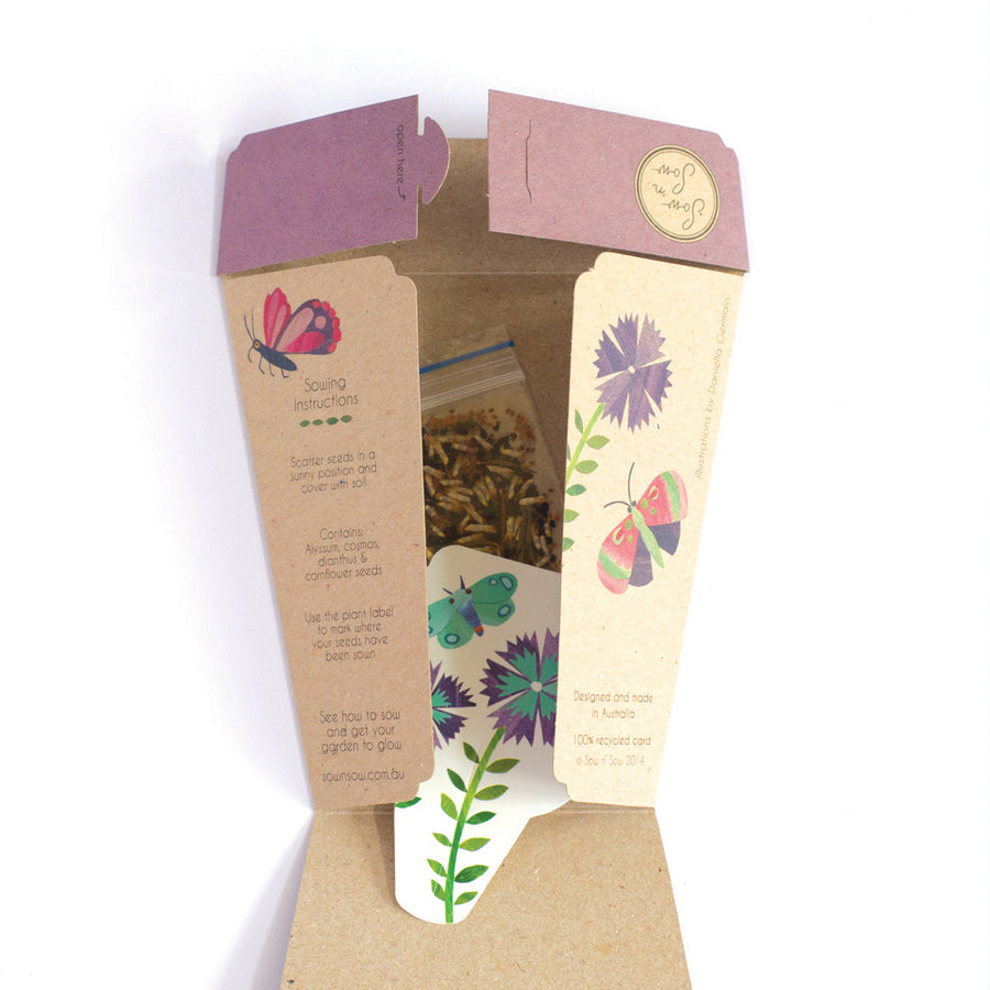 SOW N SOW - ENCHANTED GARDEN GIFT OF SEEDS