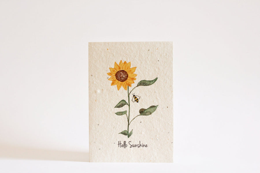 Hello Petal - Hello Sunshine Plantable Card