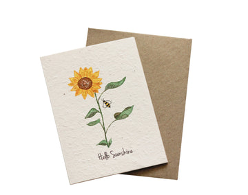 Hello Petal - Hello Sunshine Plantable Card