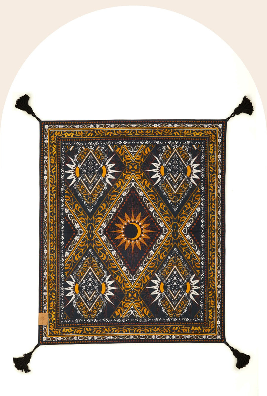 Wandering Folk - Moon Shadow Picnic Rug