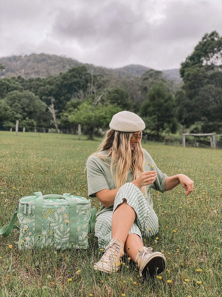 WANDERING FOLK - COOLER BAG // SAGE