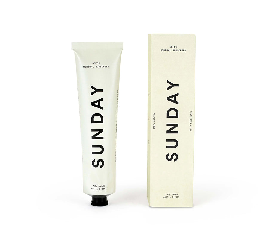 SUNDAY SUPPLY CO - NATURAL MINERAL SUNSCREEN SPF50